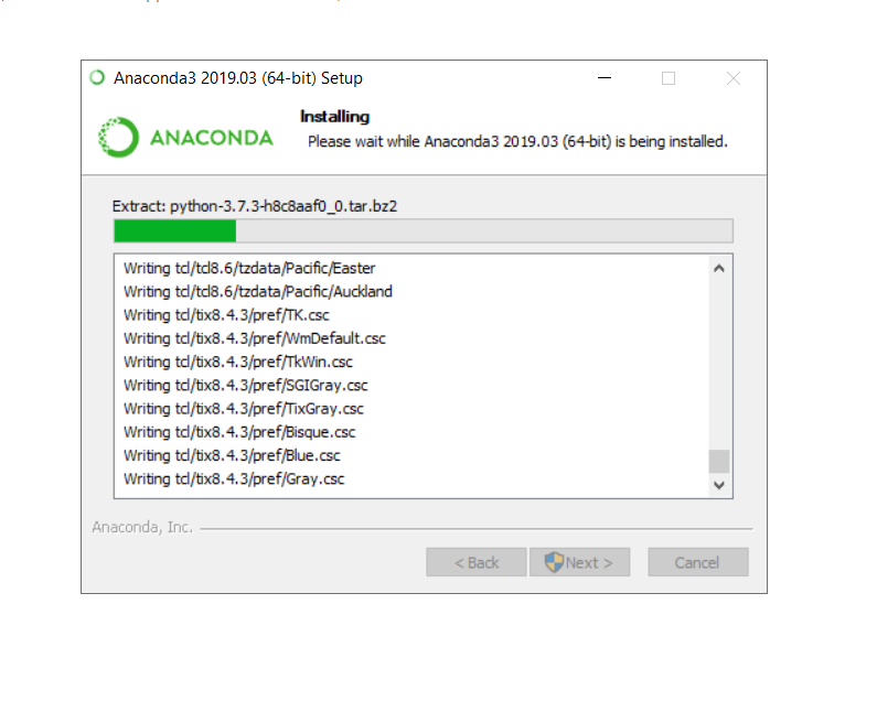 anaconda distribution downlad walkthrough