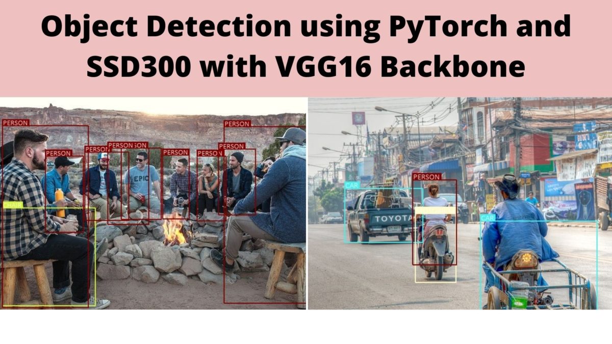 Object Detection using PyTorch and SSD300 with VGG16 Backbone