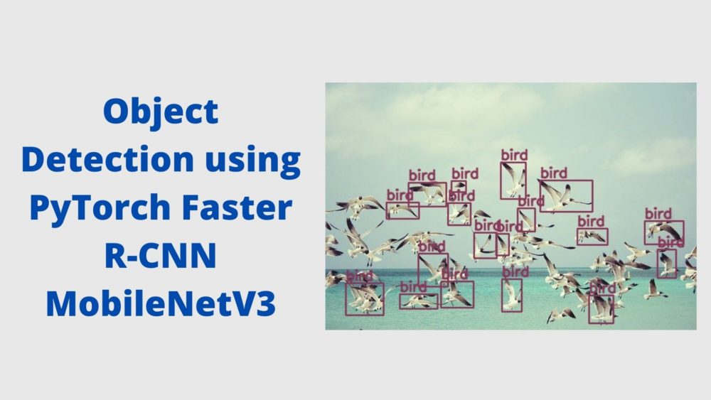 Object Detection using PyTorch Faster R-CNN MobileNetV3