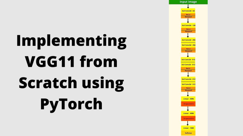 Implementing VGG11 from Scratch using PyTorch