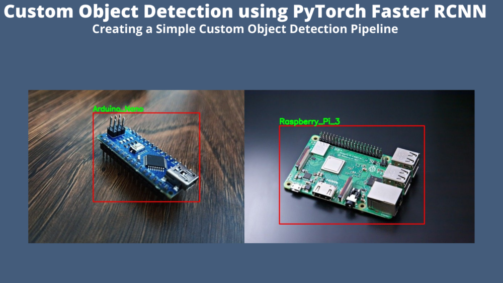 Custom Object Detection using PyTorch Faster RCNN