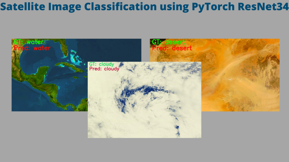 Satellite Image Classification using PyTorch ResNet34