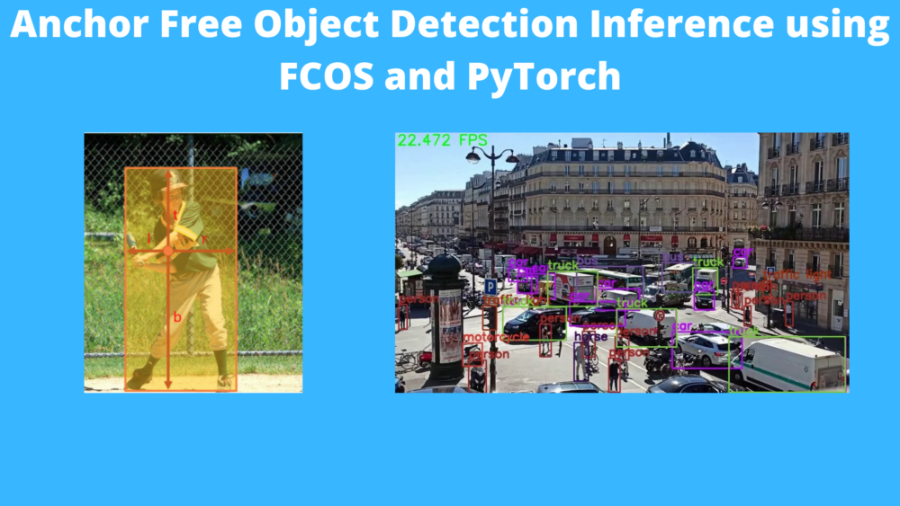 Anchor Free Object Detection Inference using FCOS – Fully Connected One Stage Object Detection