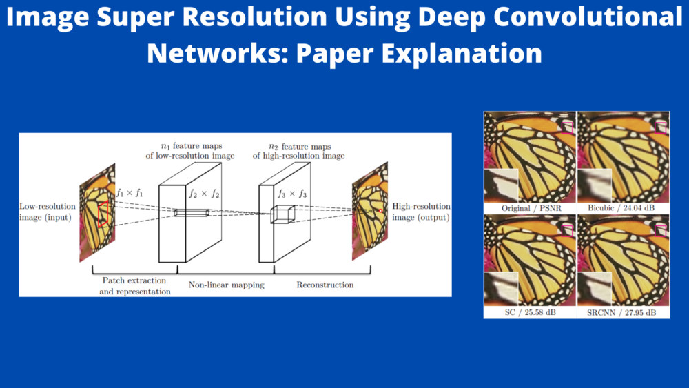 Image Super Resolution Using Deep Convolutional Networks: Paper Explanation
