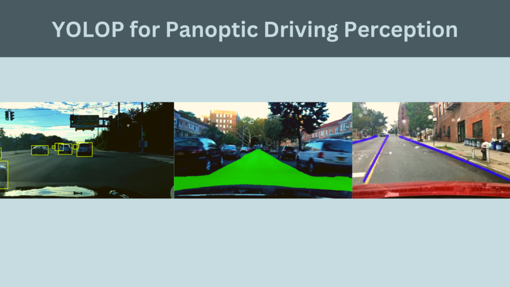 YOLOP for Panoptic Driving Perception