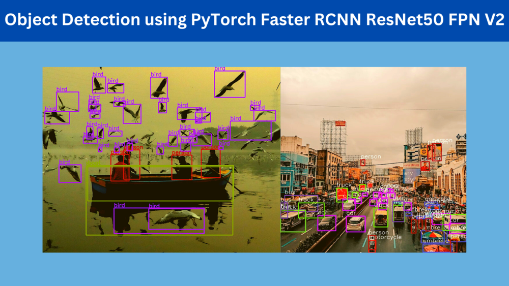 Object Detection using PyTorch Faster RCNN ResNet50 FPN V2