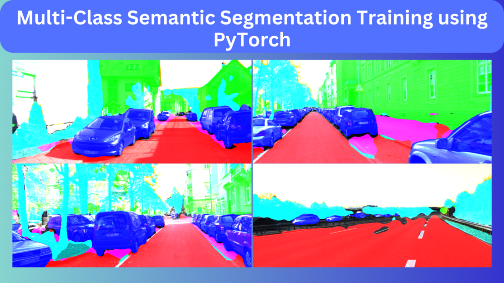 Multi-Class Semantic Segmentation Training using PyTorch