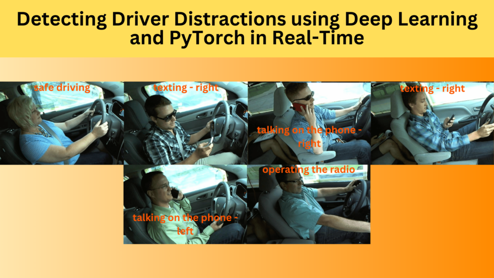 Detecting Driver Distractions using Deep Learning and PyTorch in Real-Time