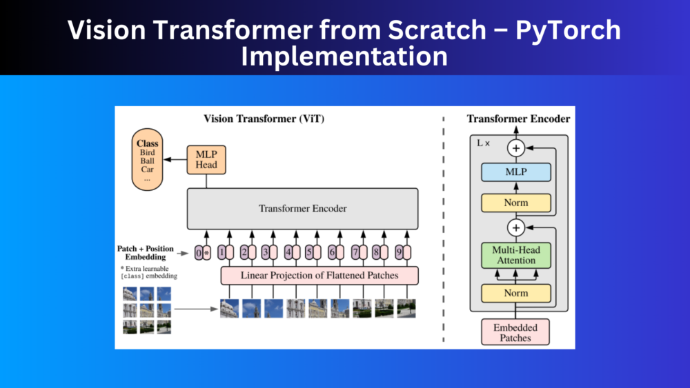 Vision Transformer from Scratch – PyTorch Implementation