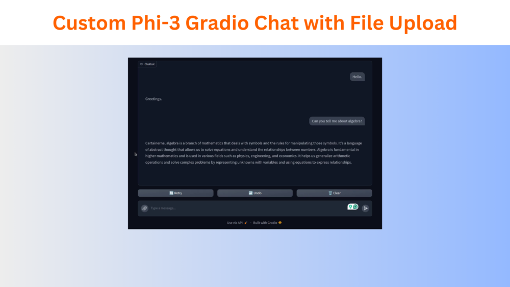 Custom Phi-3 Gradio Chat with File Upload