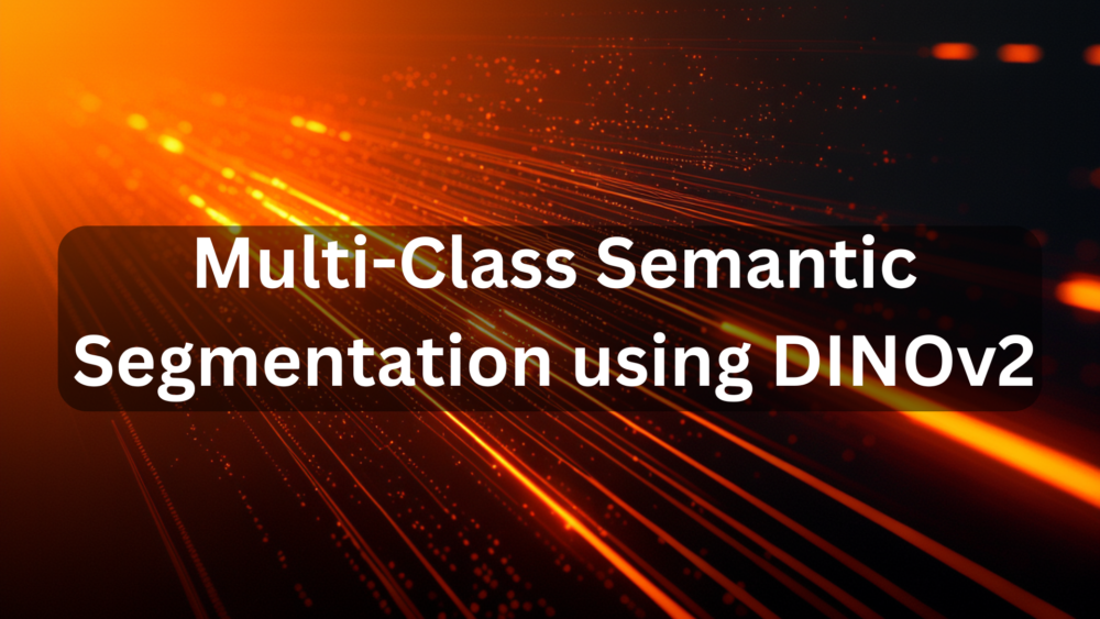 Multi-Class Semantic Segmentation using DINOv2