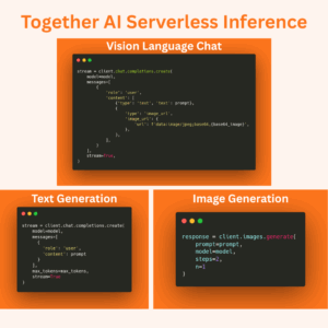 Serverless Inference with Together AI