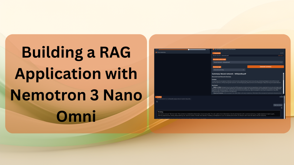 Building a RAG Application with Nemotron 3 Nano Omni